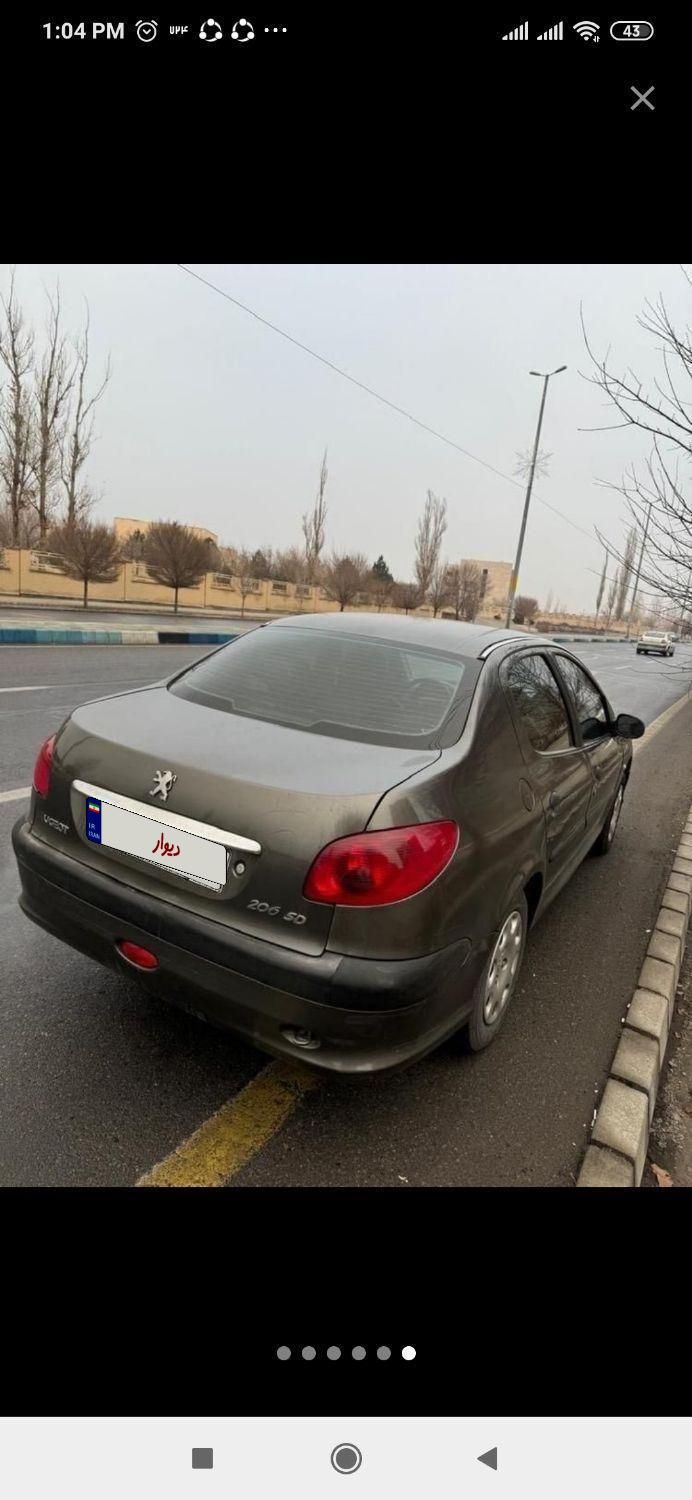 پژو 206 SD v8 - 1386