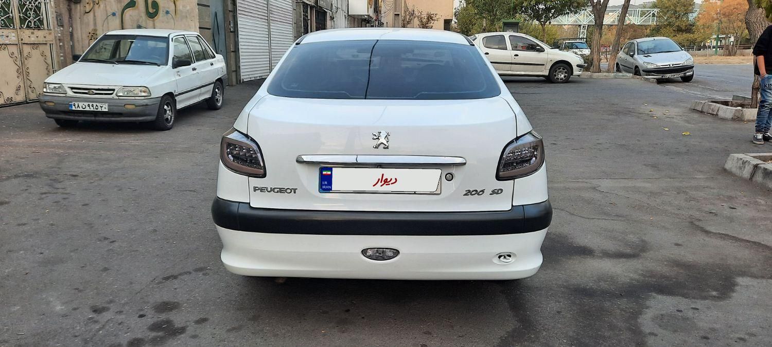 پژو 206 SD v8 - 1398