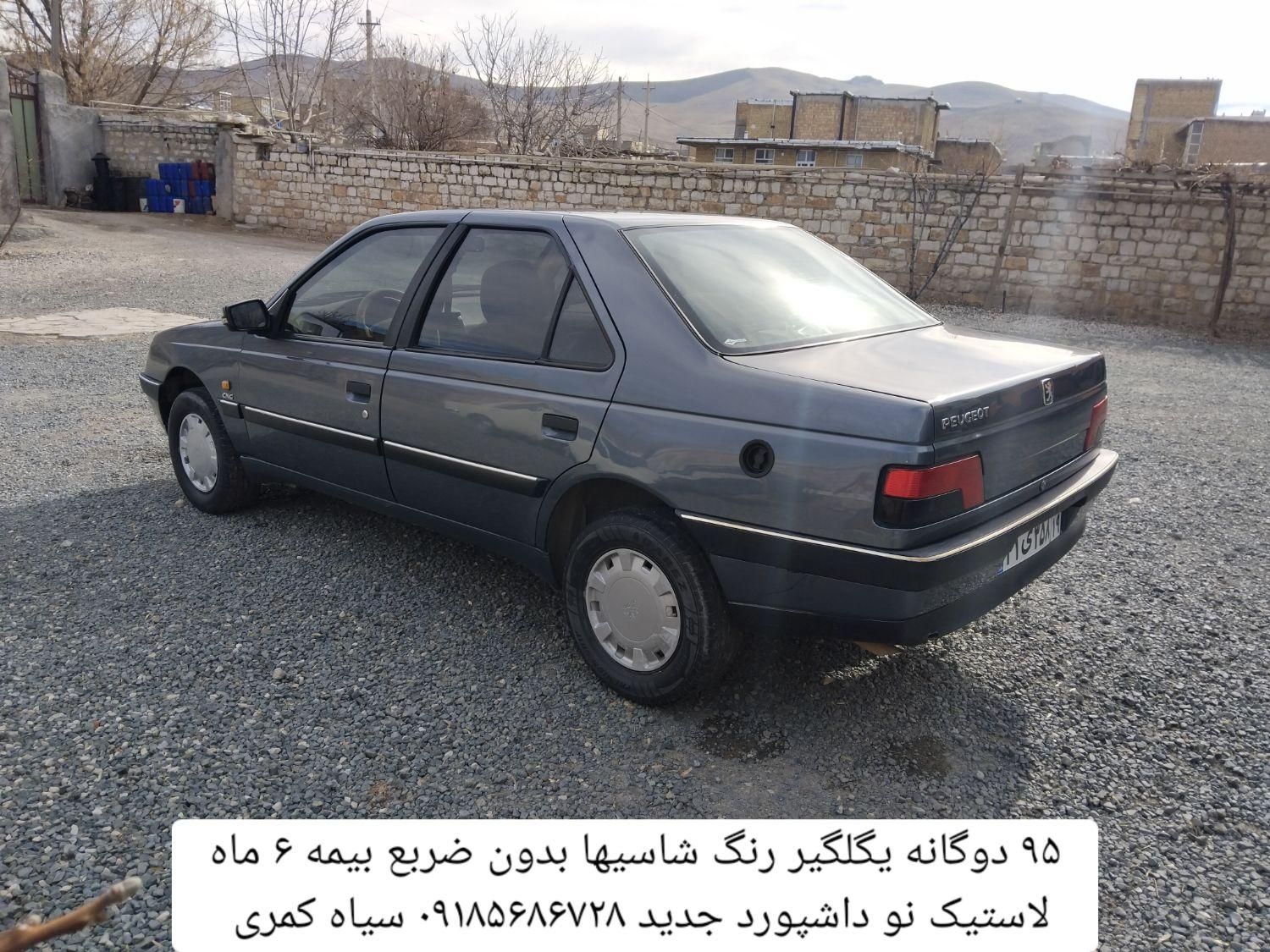 پژو 405 GLI - دوگانه سوز CNG - 1383