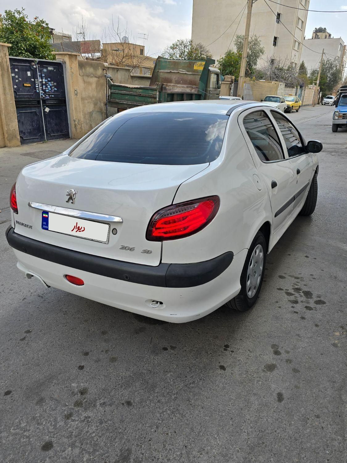 پژو 206 SD v8 - 1396