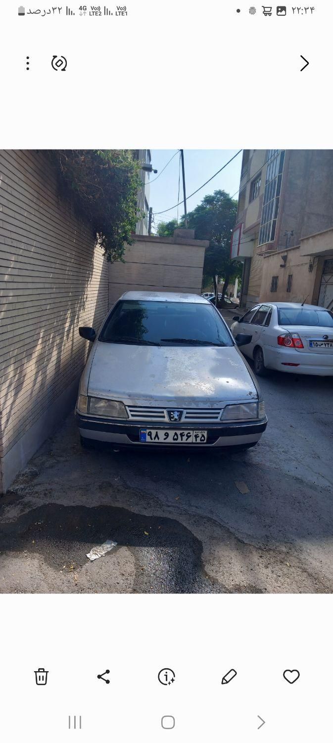 پژو 405 GLI - دوگانه سوز CNG - 1386