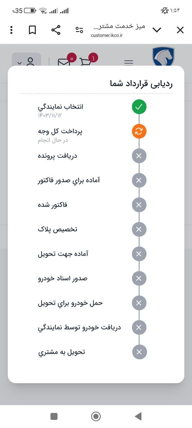 پژو 207 دنده‌ای با موتور TU3 - 1403