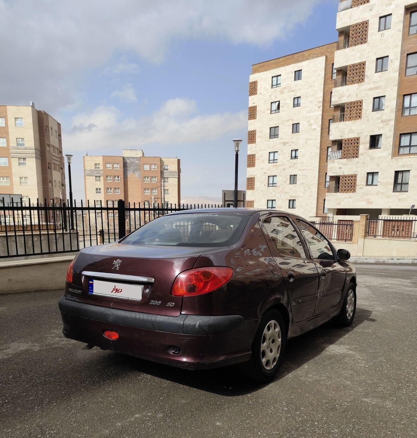 پژو 206 SD v8 - 1394