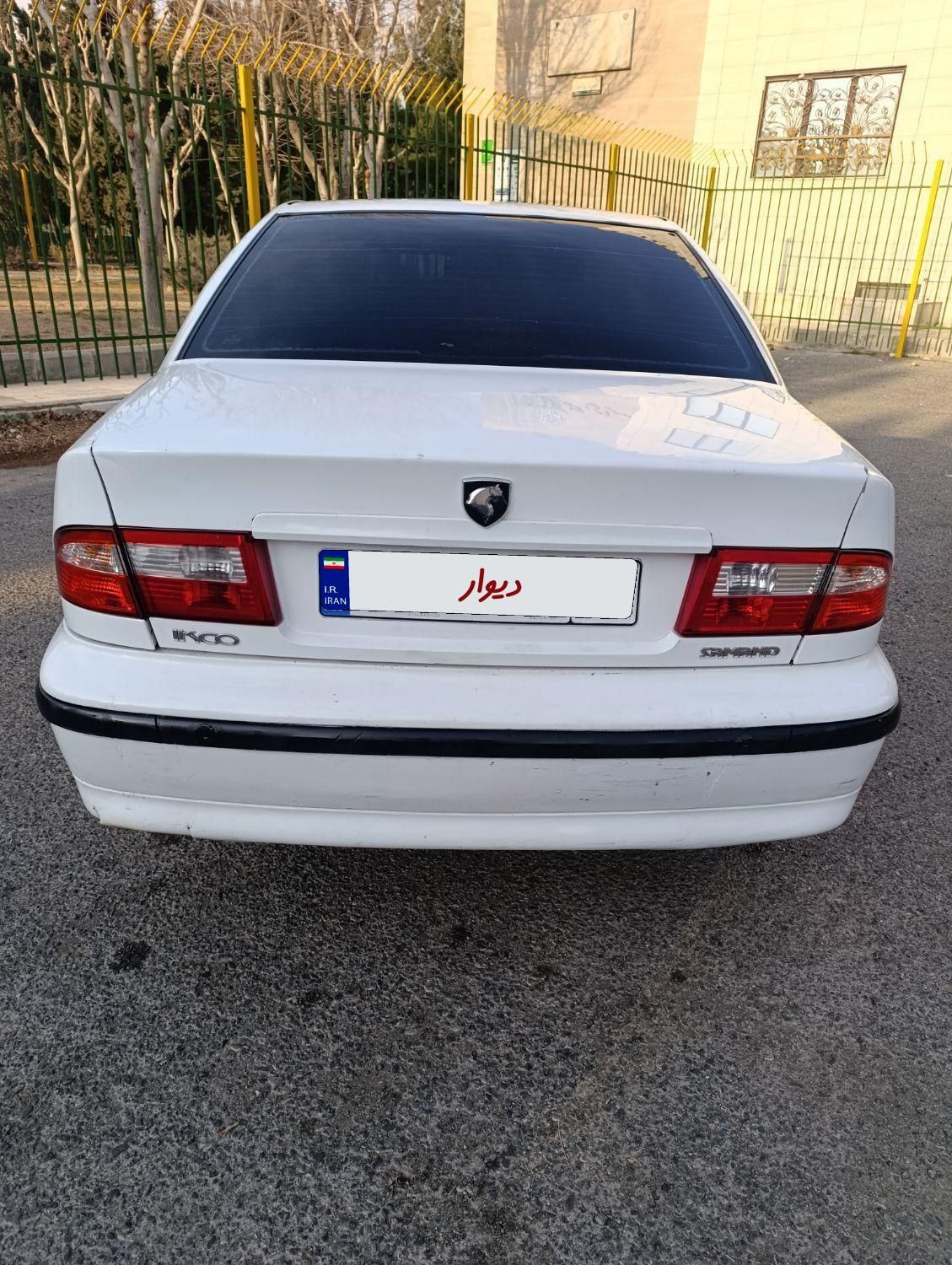 سمند LX EF7 دوگانه سوز - 1389