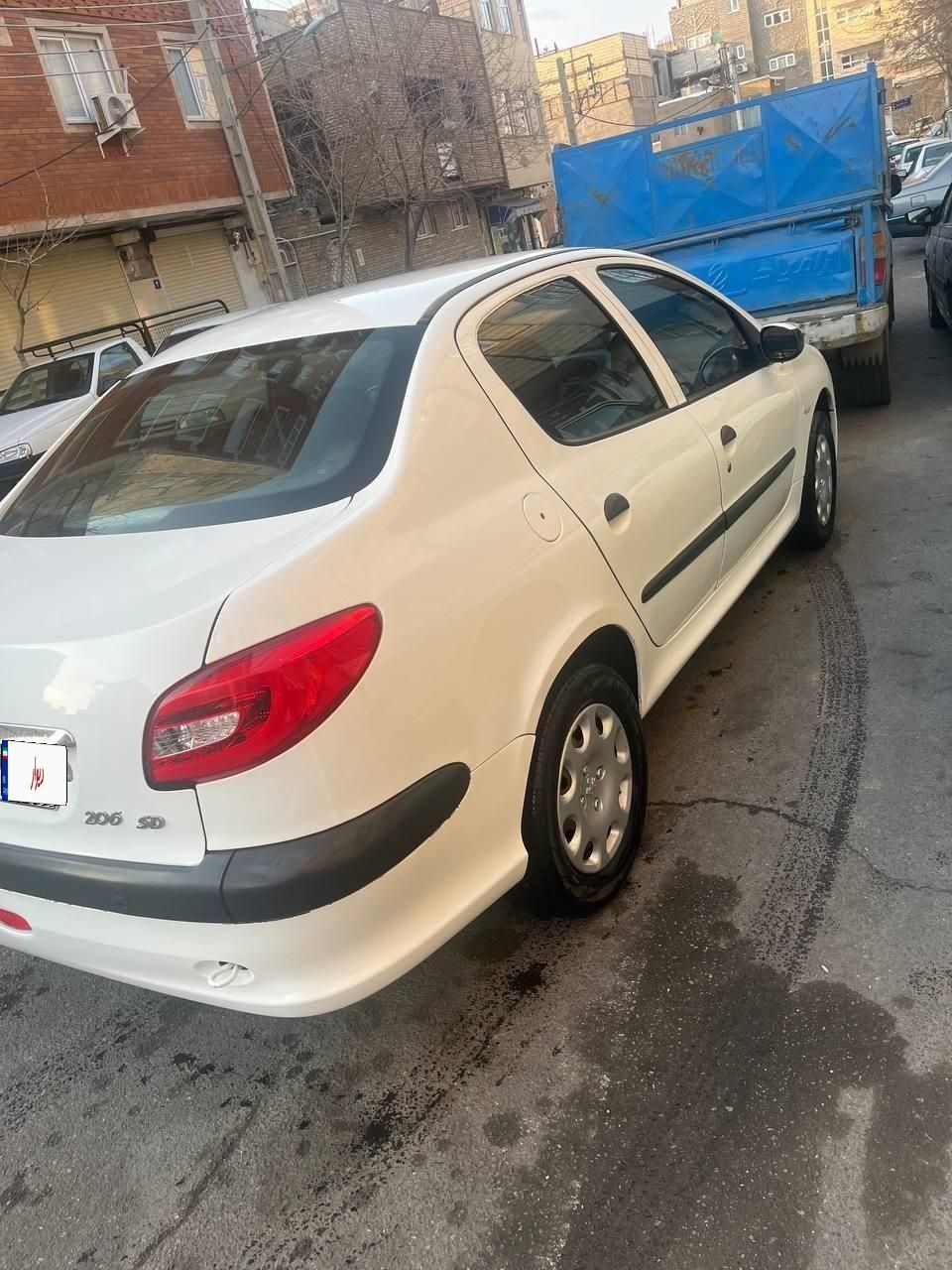 پژو 206 SD v8 - 1395