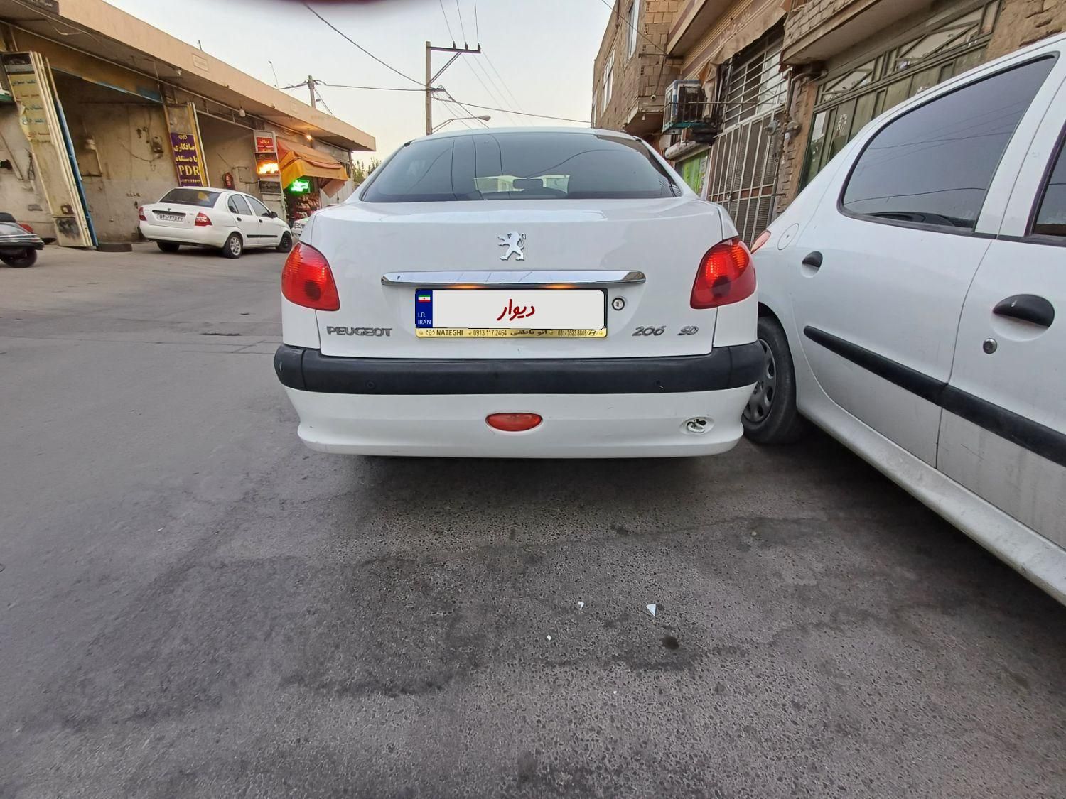 پژو 206 SD v8 - 1393