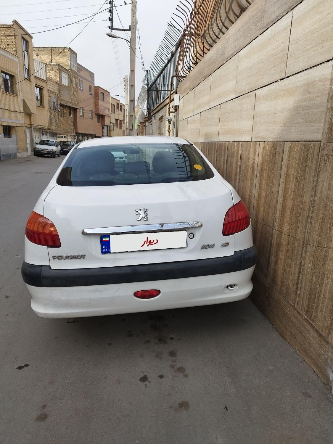 پژو 206 SD v8 - 1387