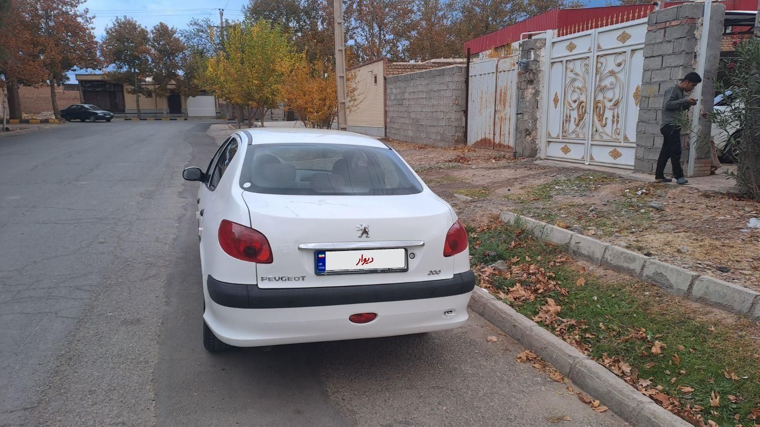 پژو 206 SD v8 - 1396