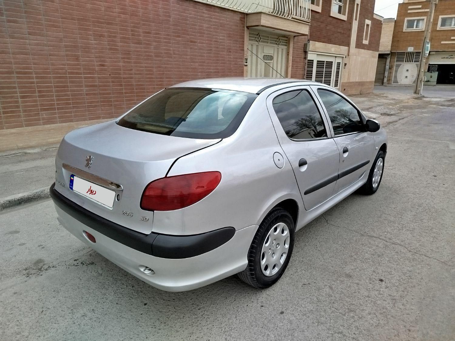 پژو 206 SD v8 - 1386