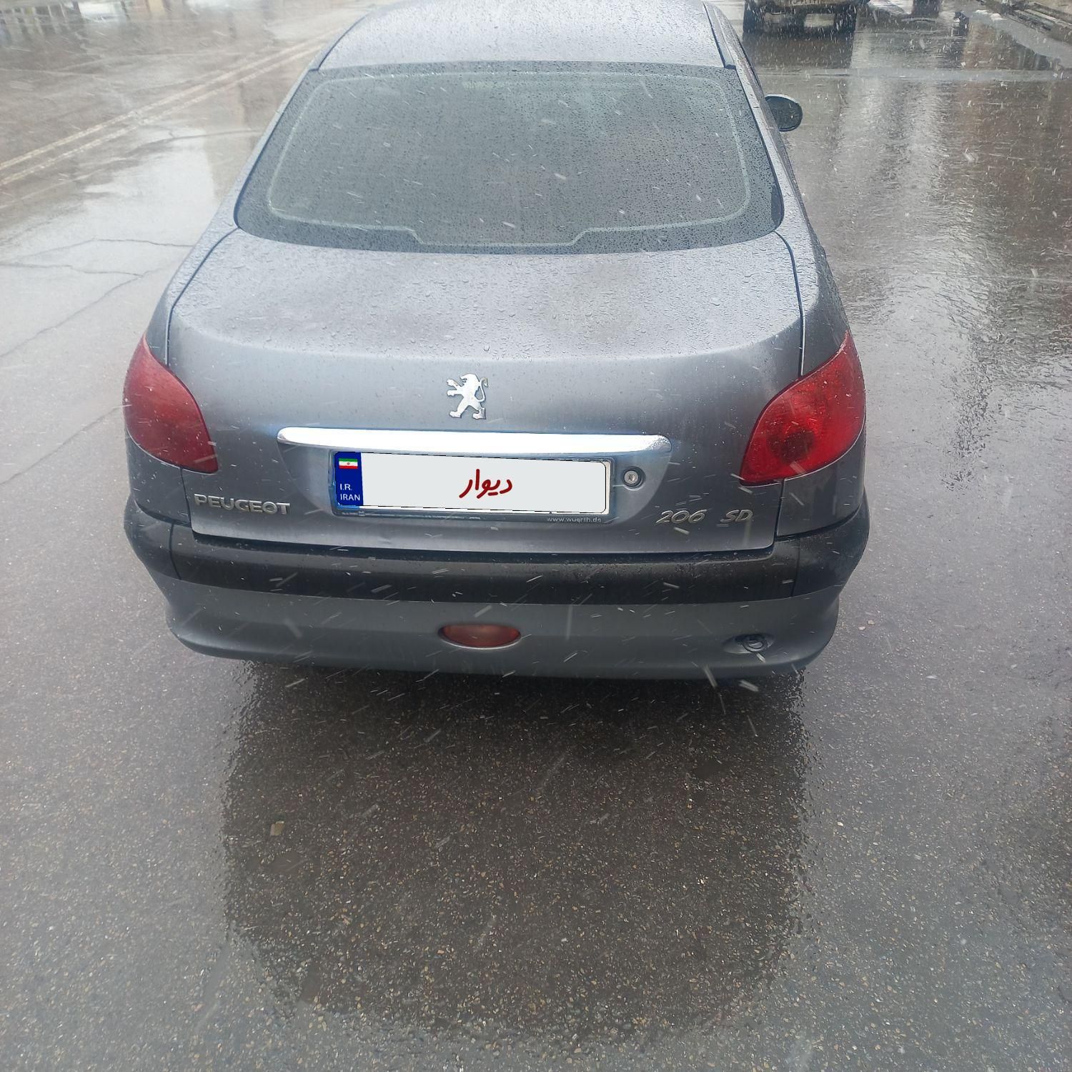 پژو 206 SD v8 - 1391