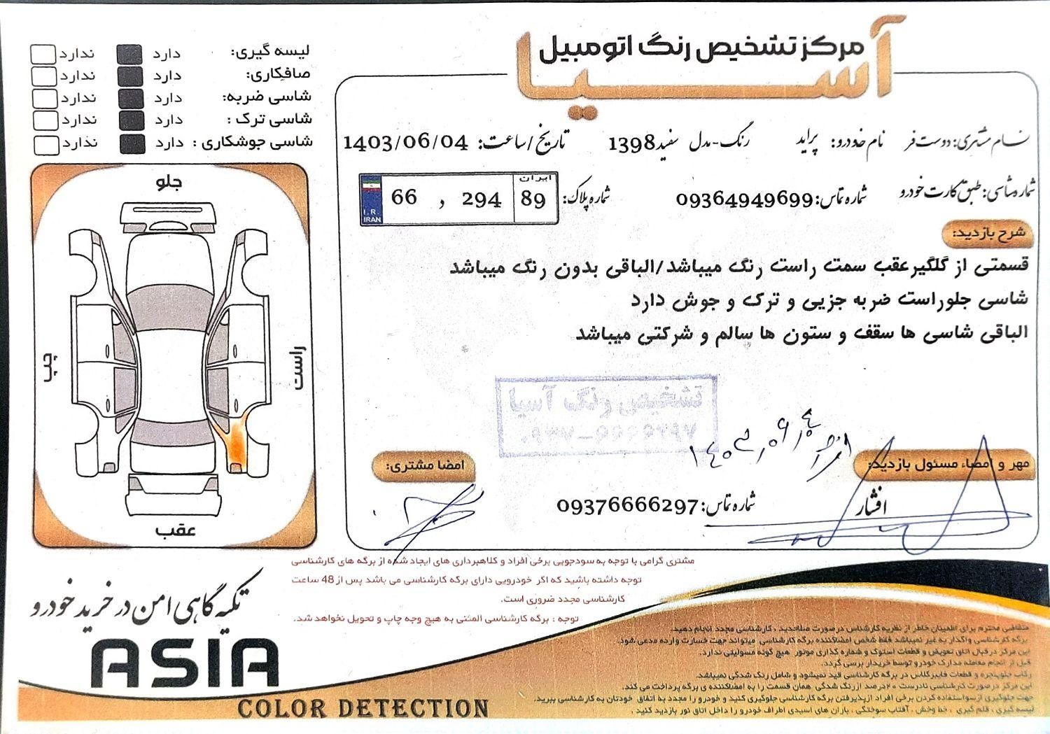 پراید 131 SE - 1398