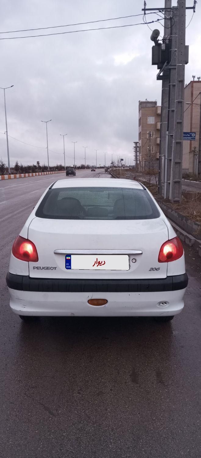 پژو 206 SD v8 - 1393