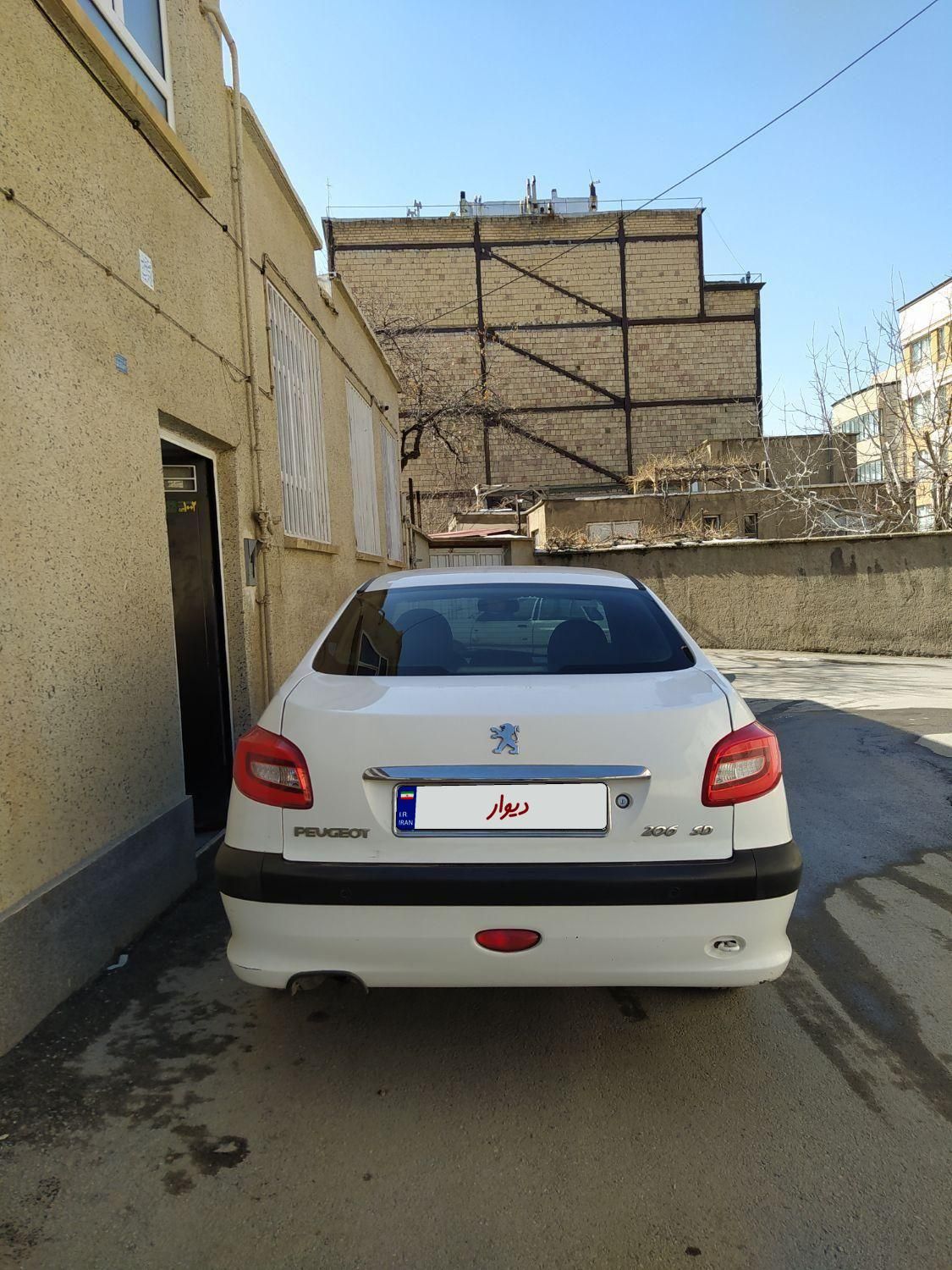 پژو 206 SD v8 - 1397