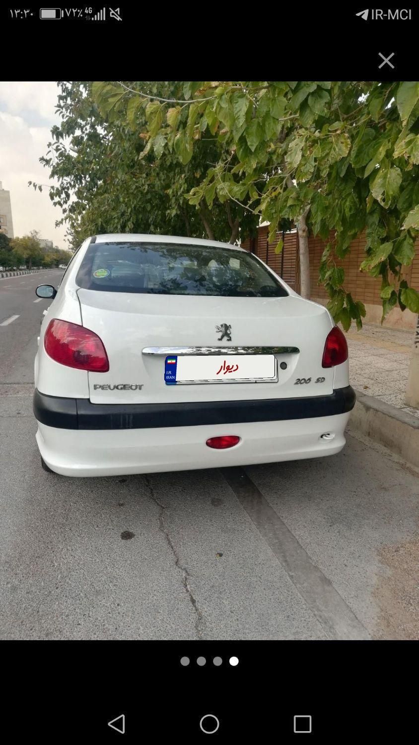 پژو 206 SD v8 - 1392