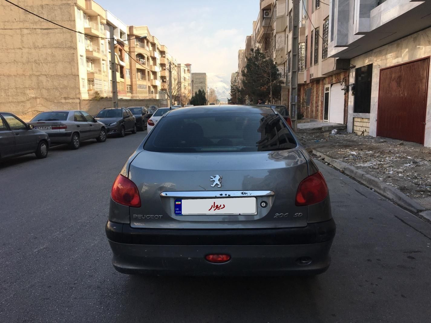 پژو 206 SD v1 - 1387