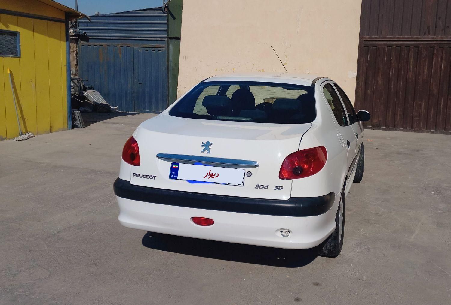 پژو 206 SD v8 - 1392