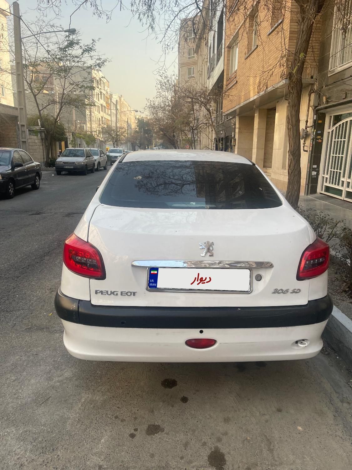 پژو 206 SD v8 - 1396