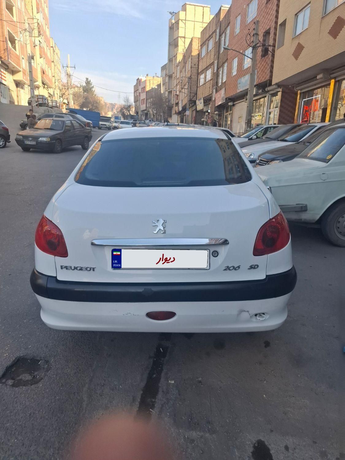 پژو 206 SD v8 - 1395