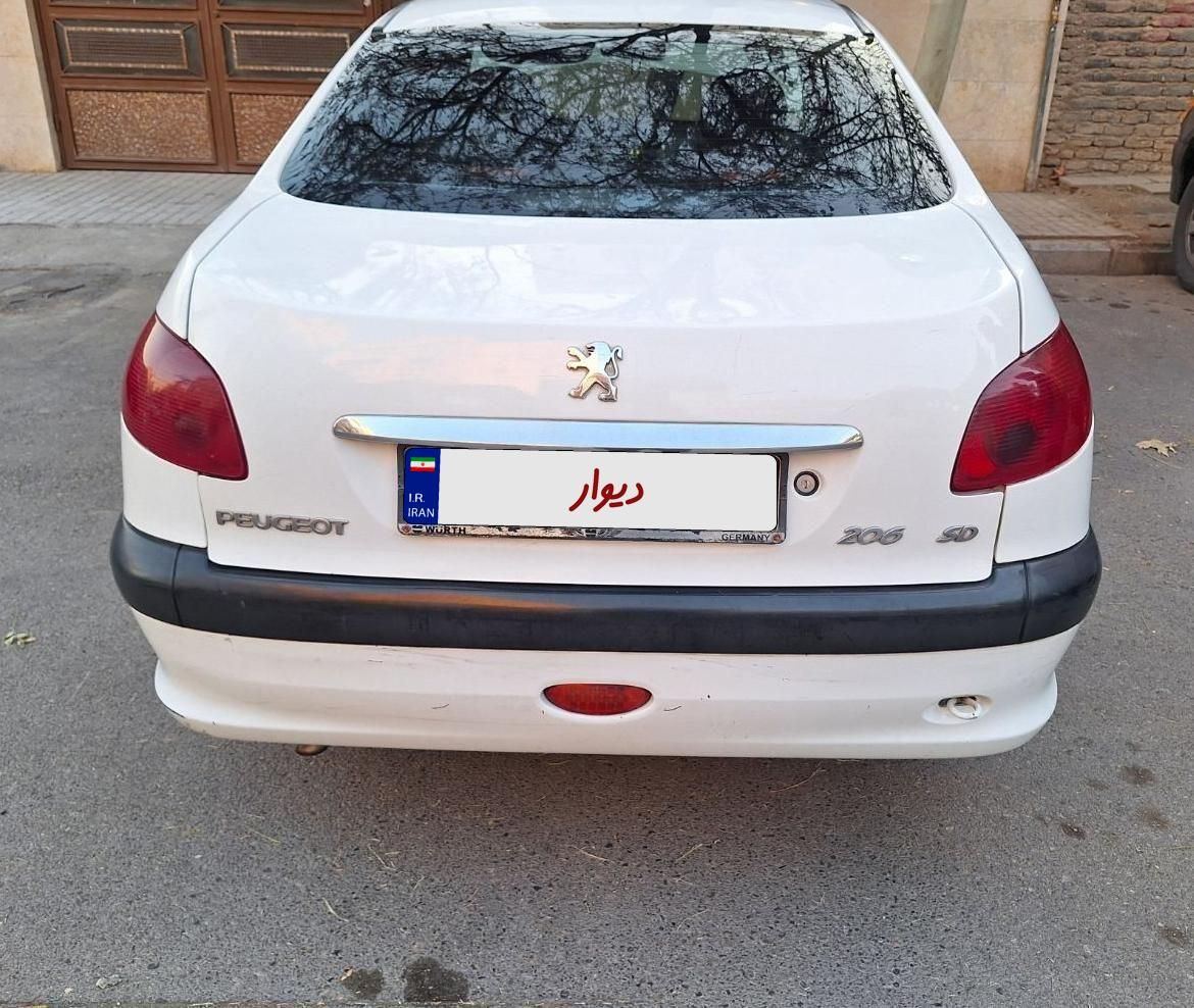 پژو 206 SD v8 - 1392