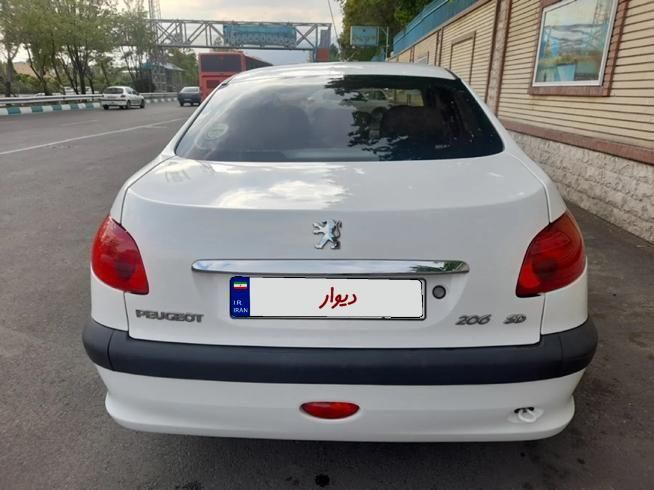 پژو 206 SD v8 - 1398