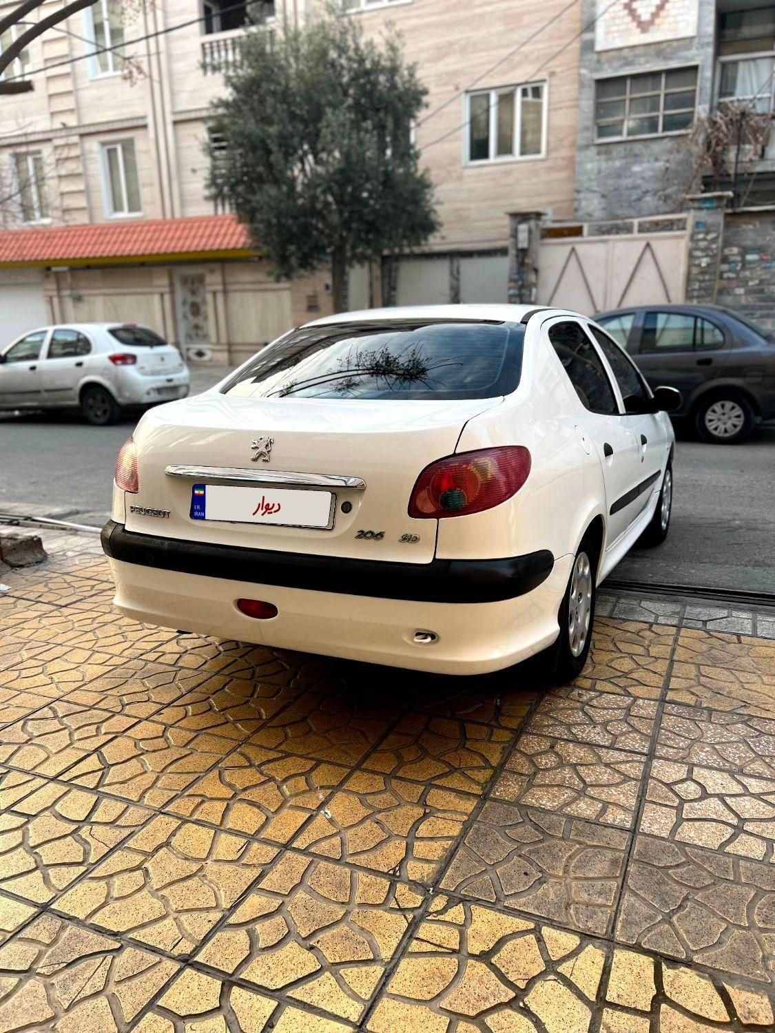 پژو 206 SD v8 - 1394