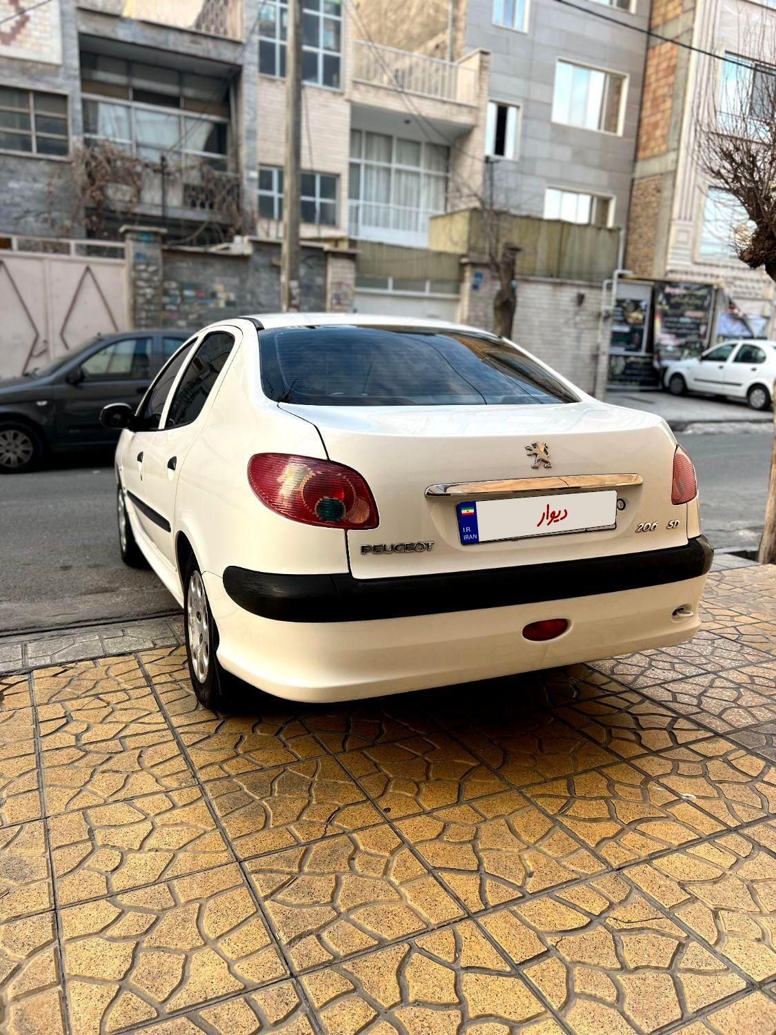 پژو 206 SD v8 - 1394