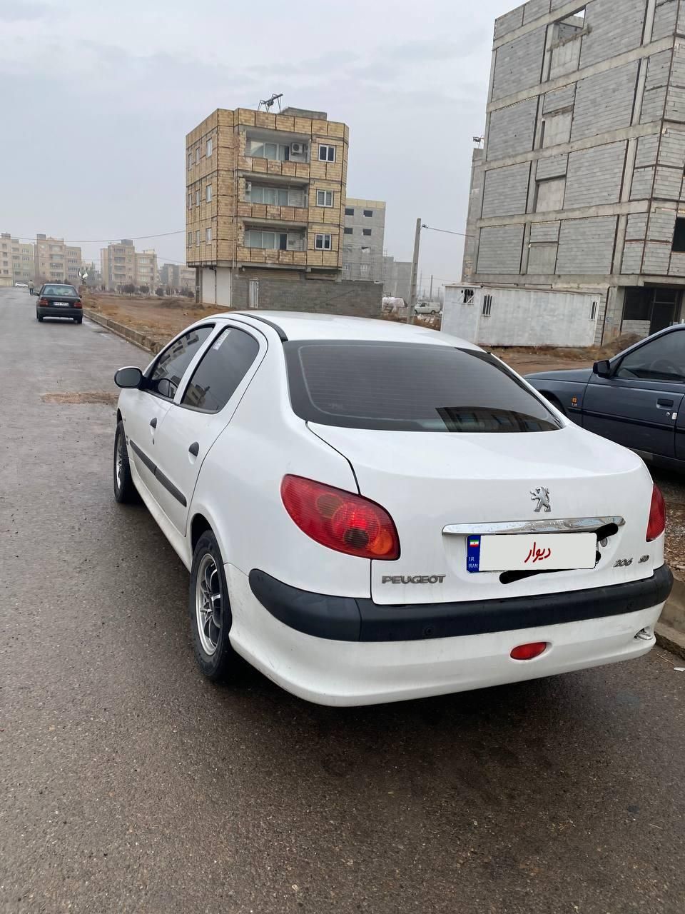 پژو 206 SD v8 - 1395