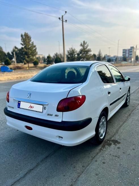 پژو 206 SD v8 - 1393