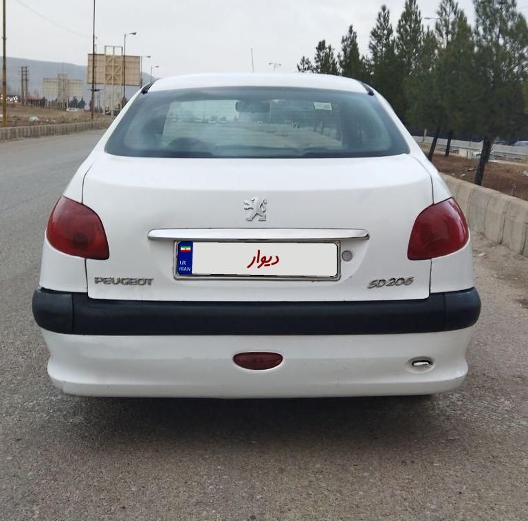 پژو 206 SD v8 - 1390