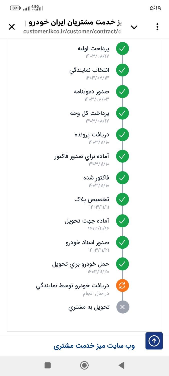 سمند سورن پلاس EF7 بنزینی - 1403