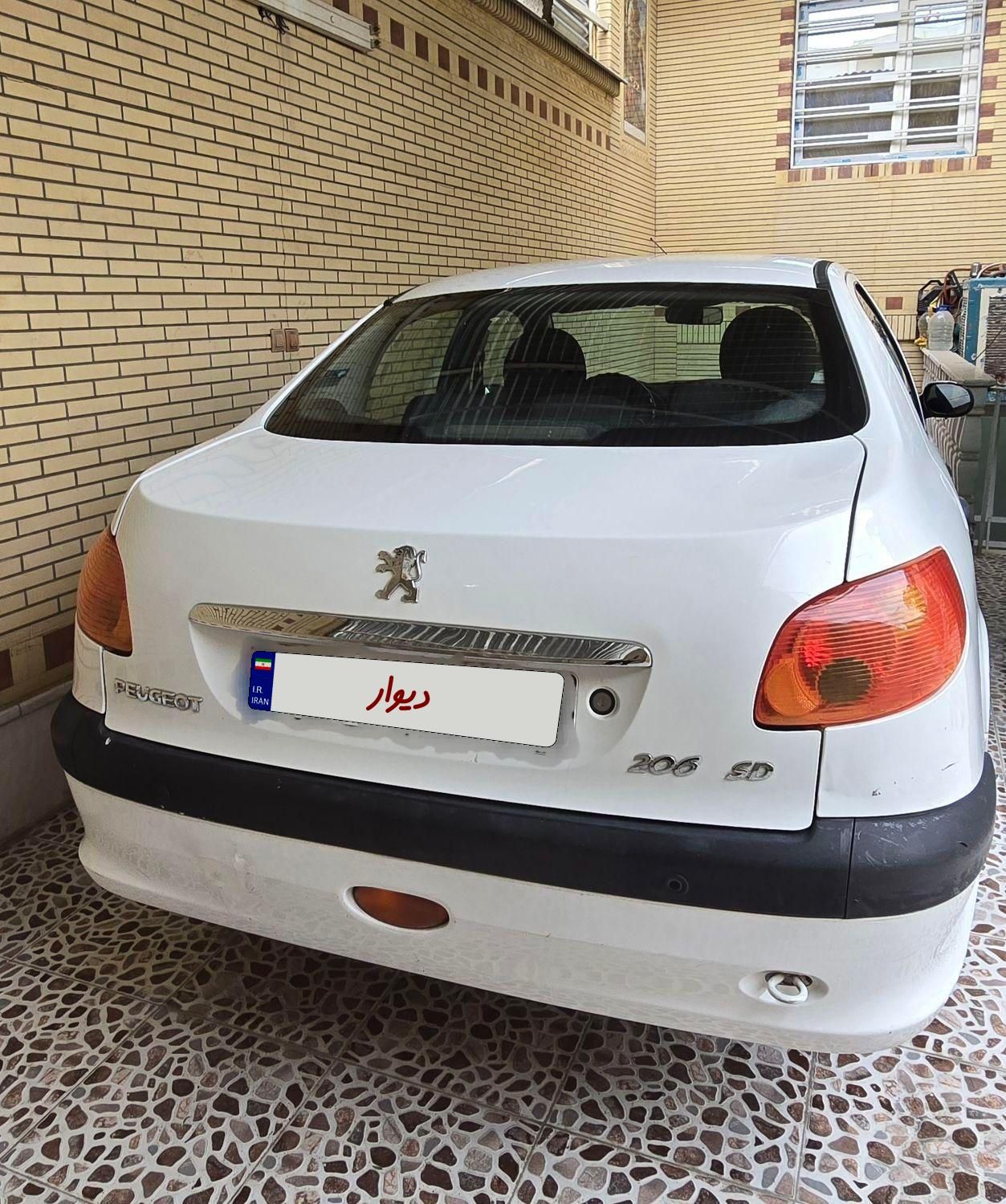 پژو 206 SD v8 - 1393