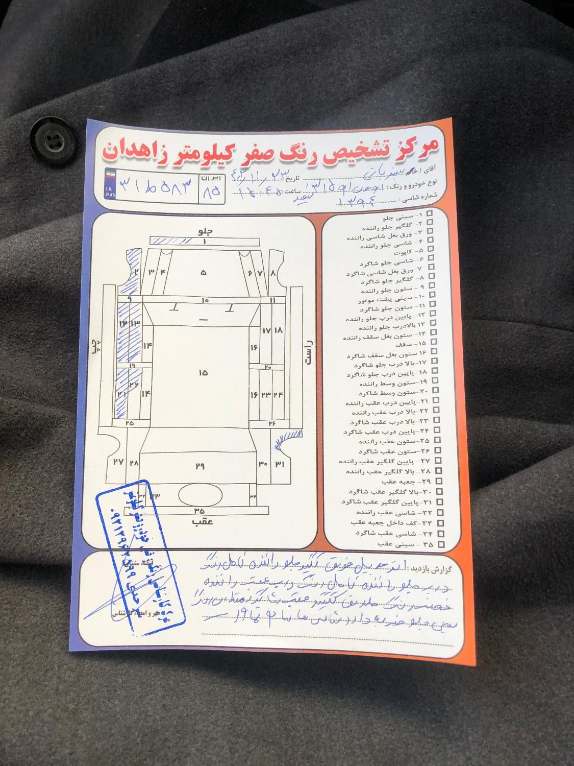 ام وی ام 315 هاچ بک ساده دنده ای - 2015