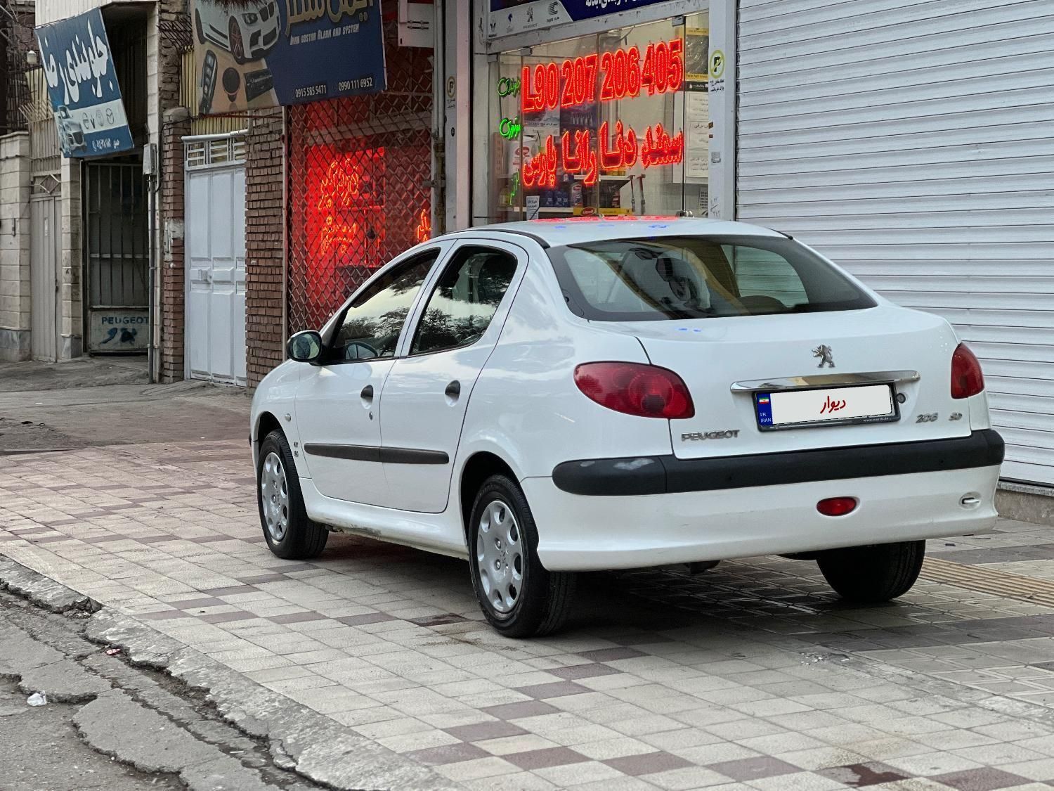 پژو 206 SD v8 - 1395