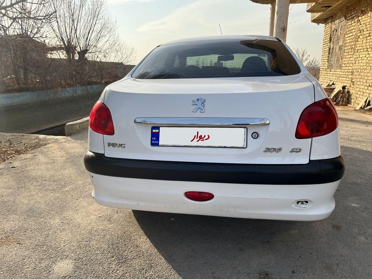 پژو 206 SD v8 - 1398