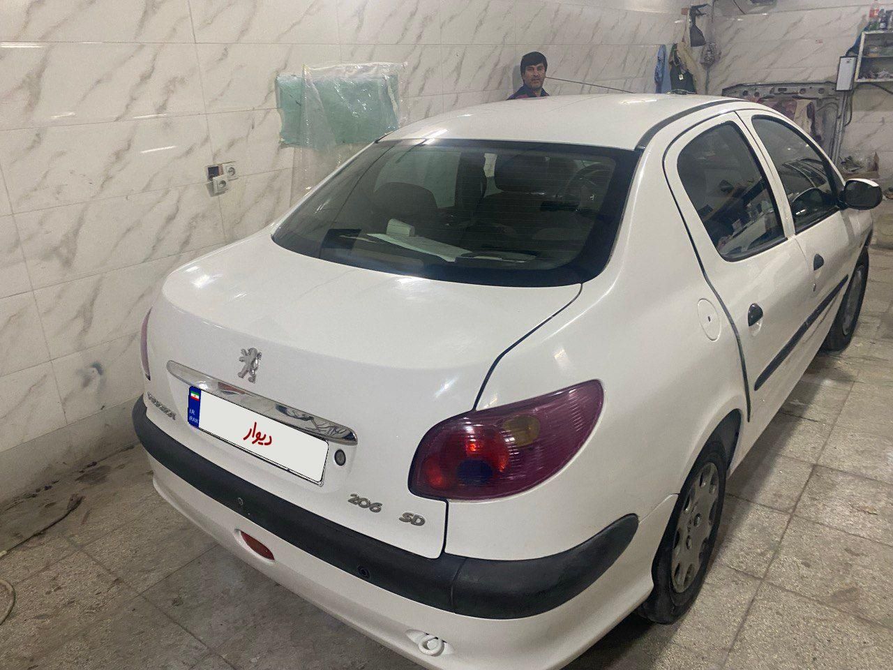 پژو 206 SD v8 - 1393