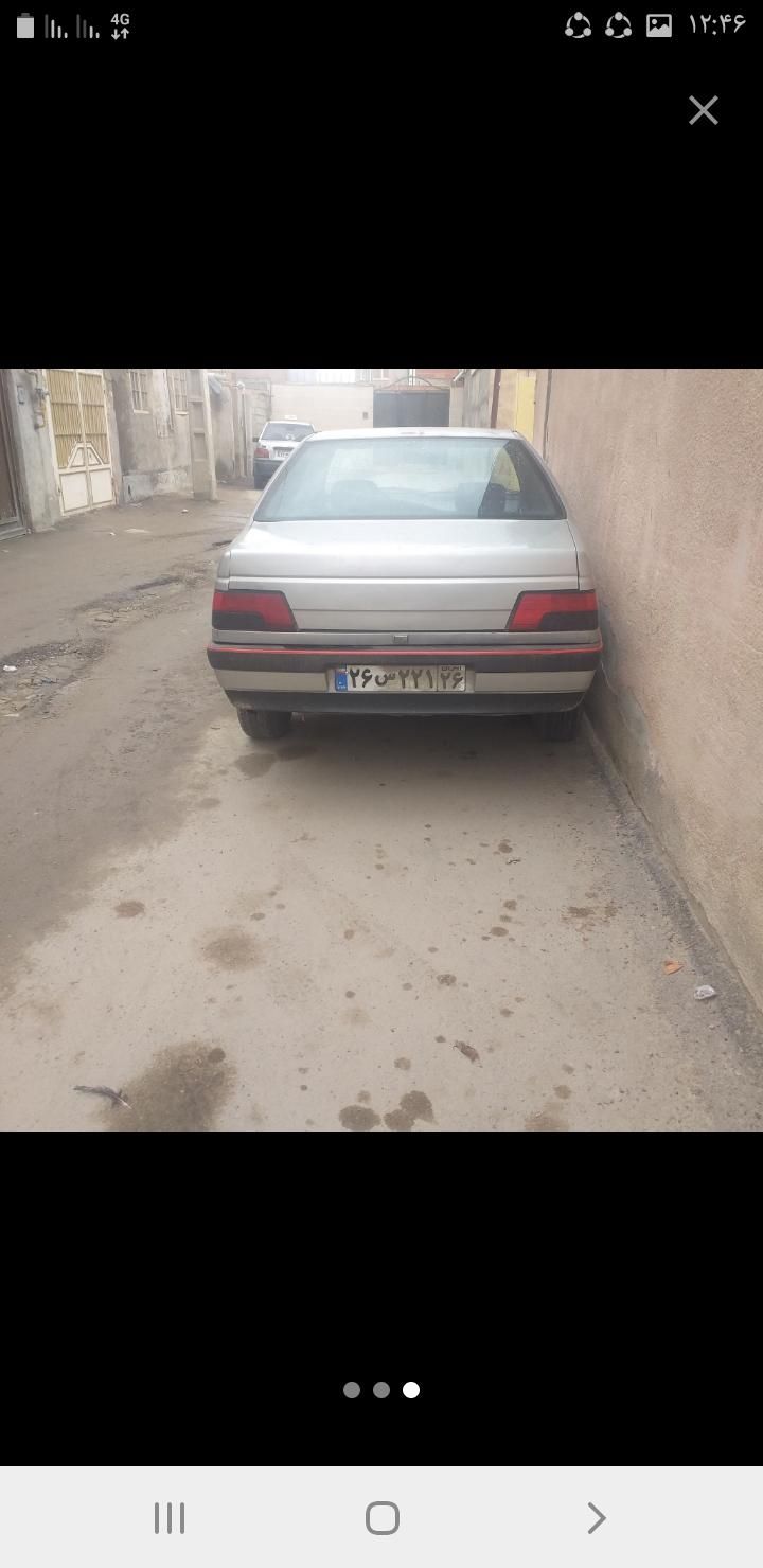 پژو 405 GLI - دوگانه سوز CNG - 1386