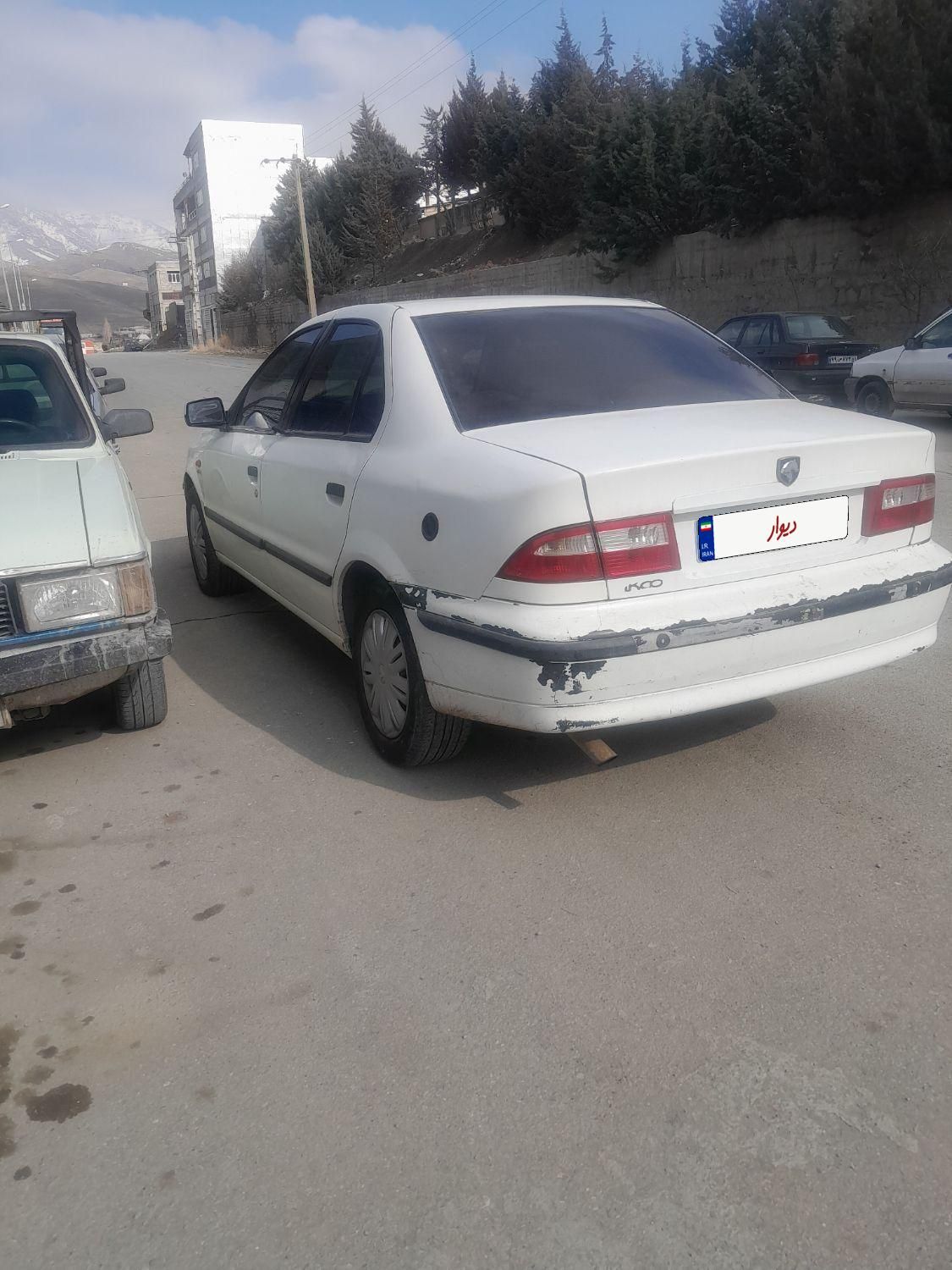 سمند LX EF7 دوگانه سوز - 1389