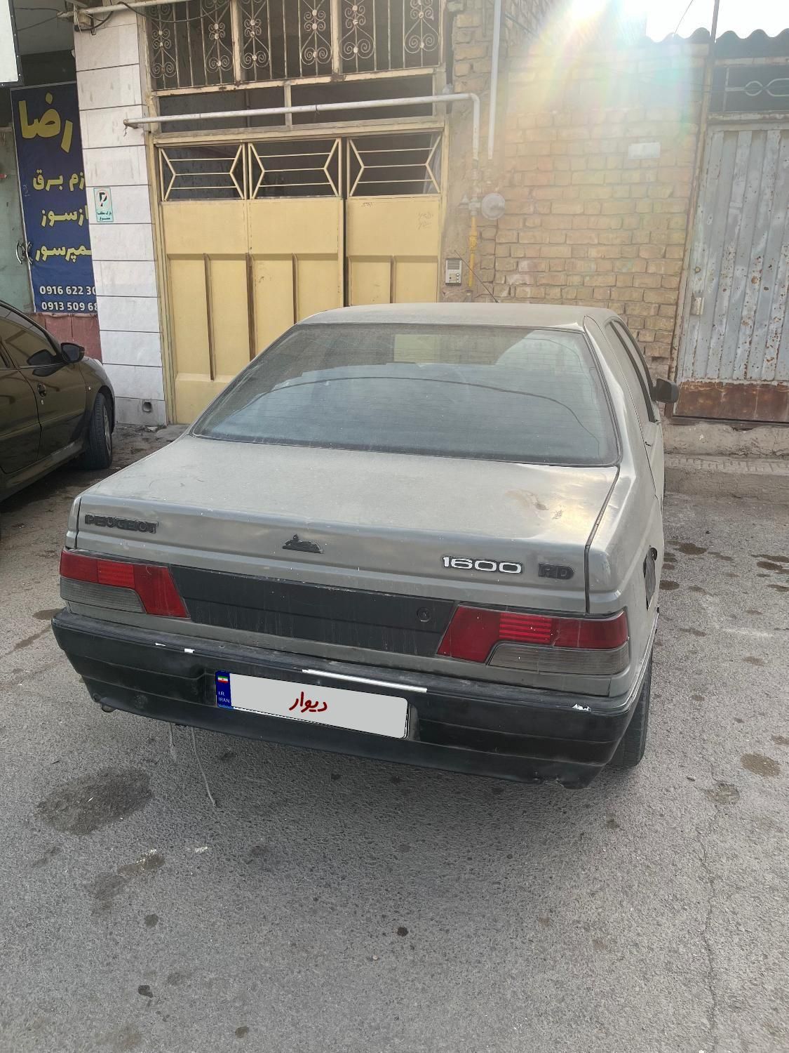 پژو آردی دوگانه سوز CNG - 1381