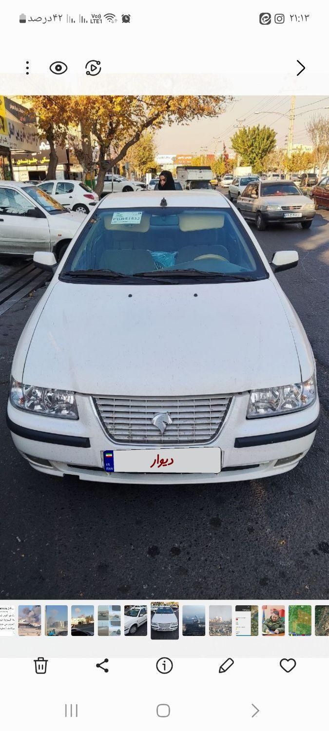 سمند LX EF7 دوگانه سوز - 1392