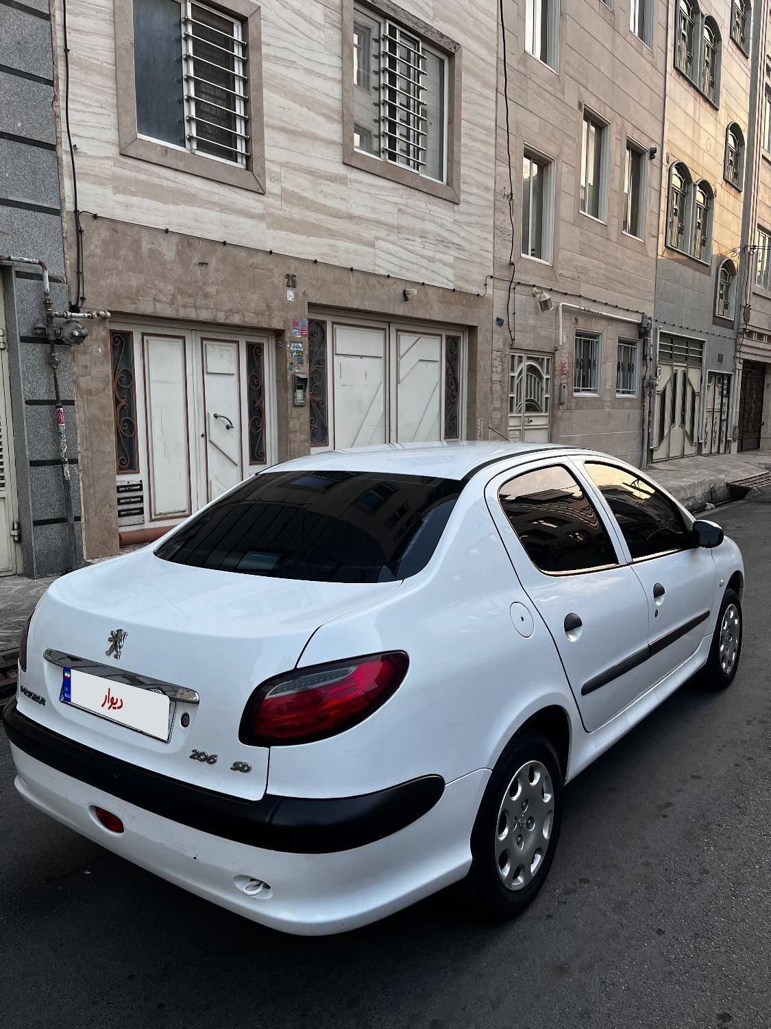 پژو 206 SD v8 - 1397