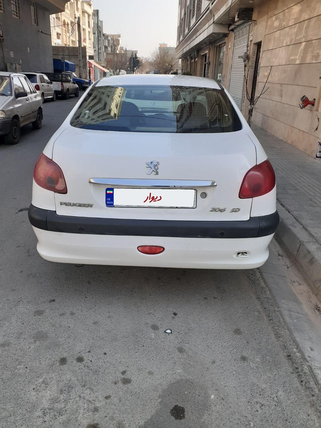 پژو 206 SD v8 - 1395