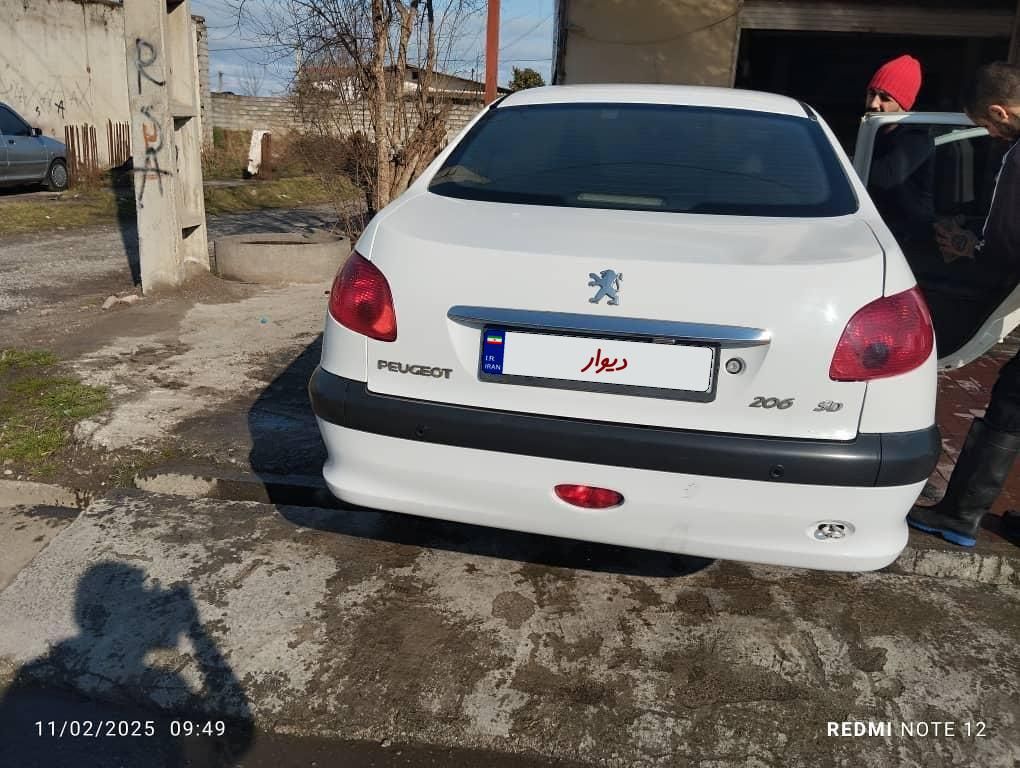 پژو 206 SD v8 - 1394