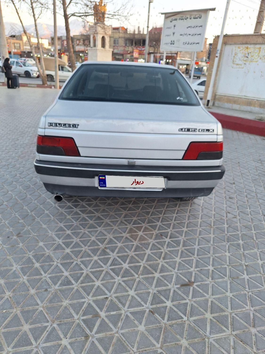 پژو 405 GLI - دوگانه سوز CNG - 1386