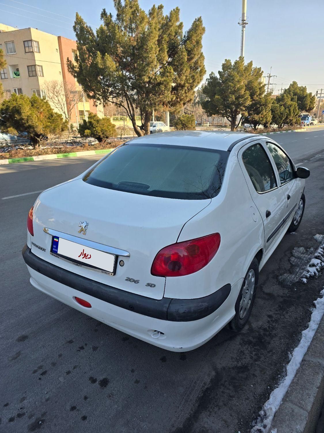 پژو 206 SD v8 - 1395