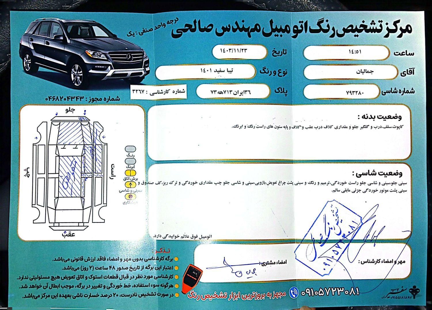 تیبا صندوق دار SX - 1401