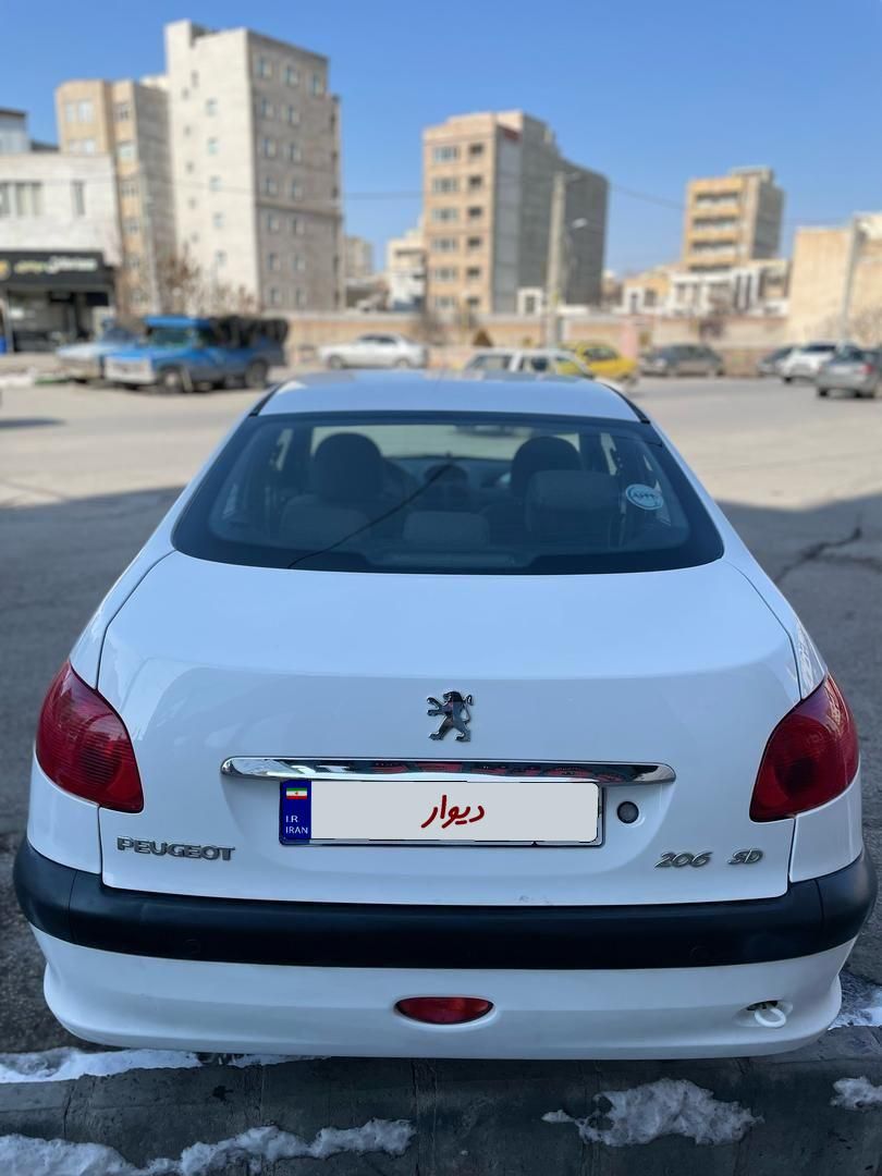 پژو 206 SD v8 - 1396