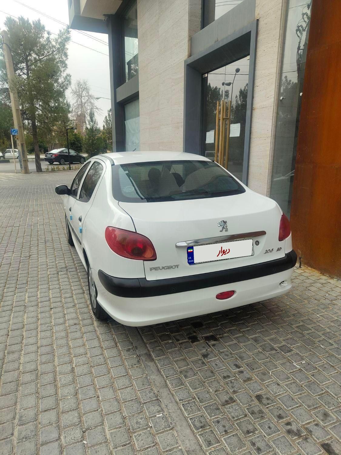 پژو 206 SD v8 - 1396