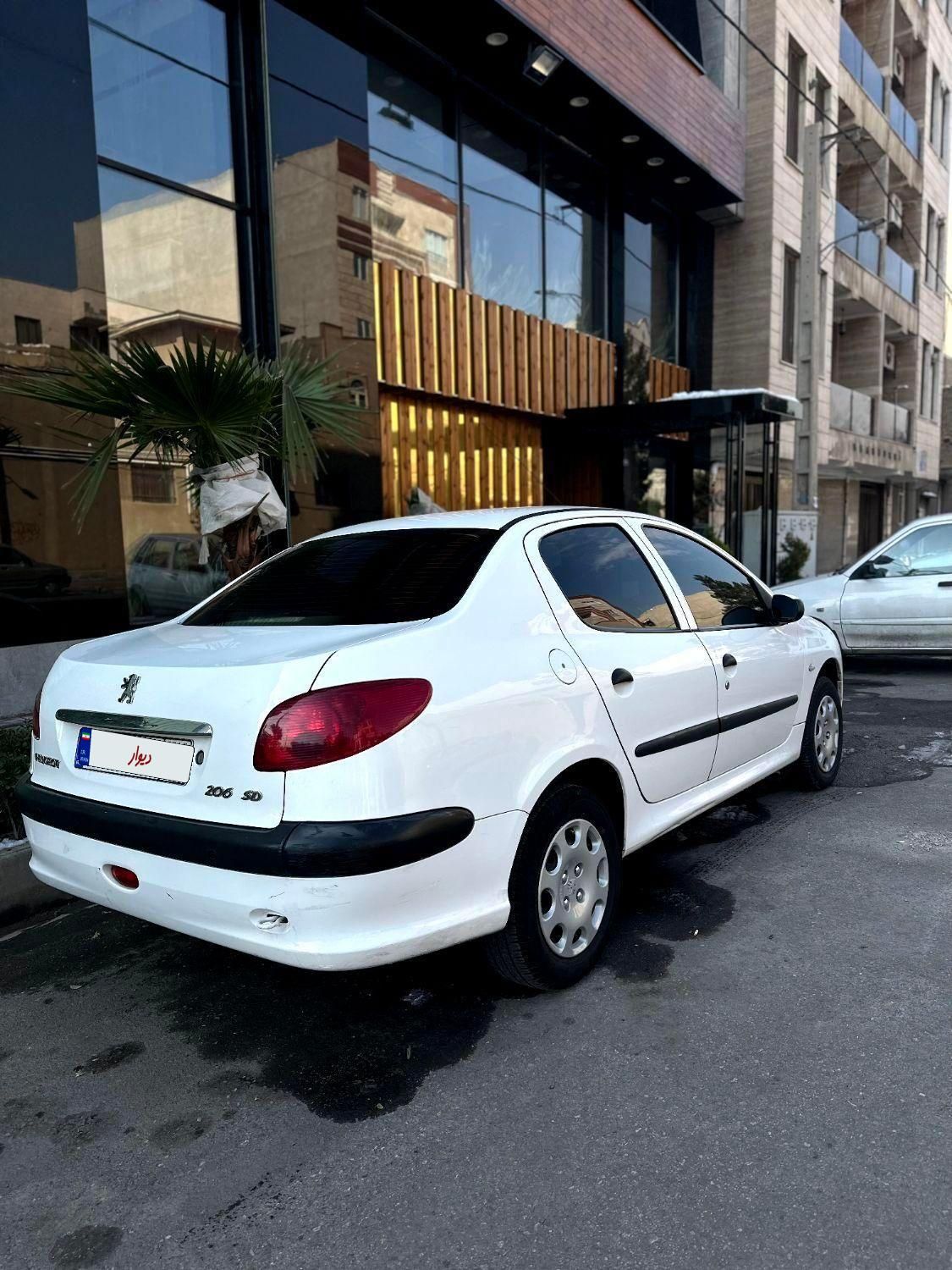 پژو 206 SD v8 - 1396