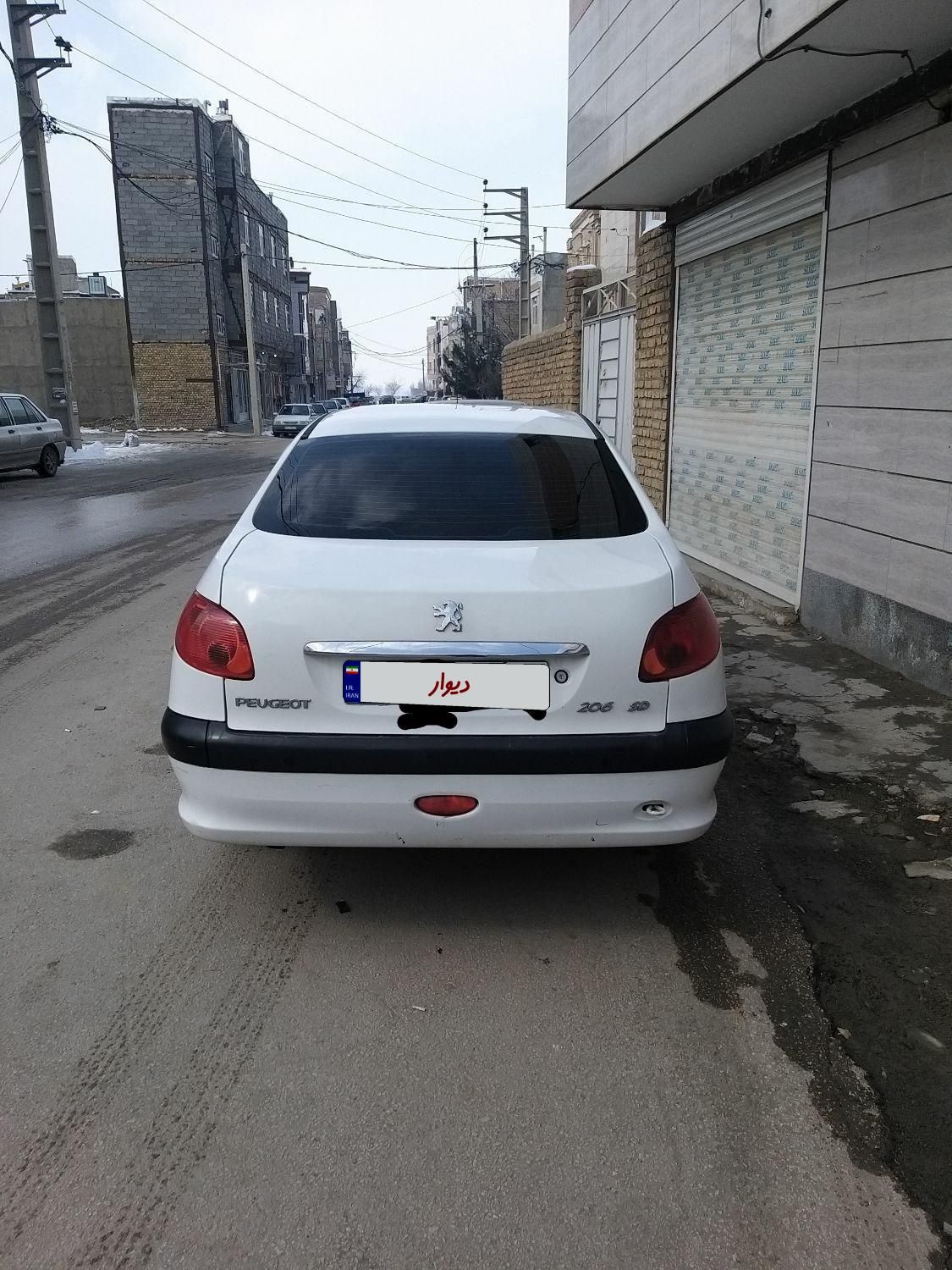 پژو 206 SD v8 - 1395