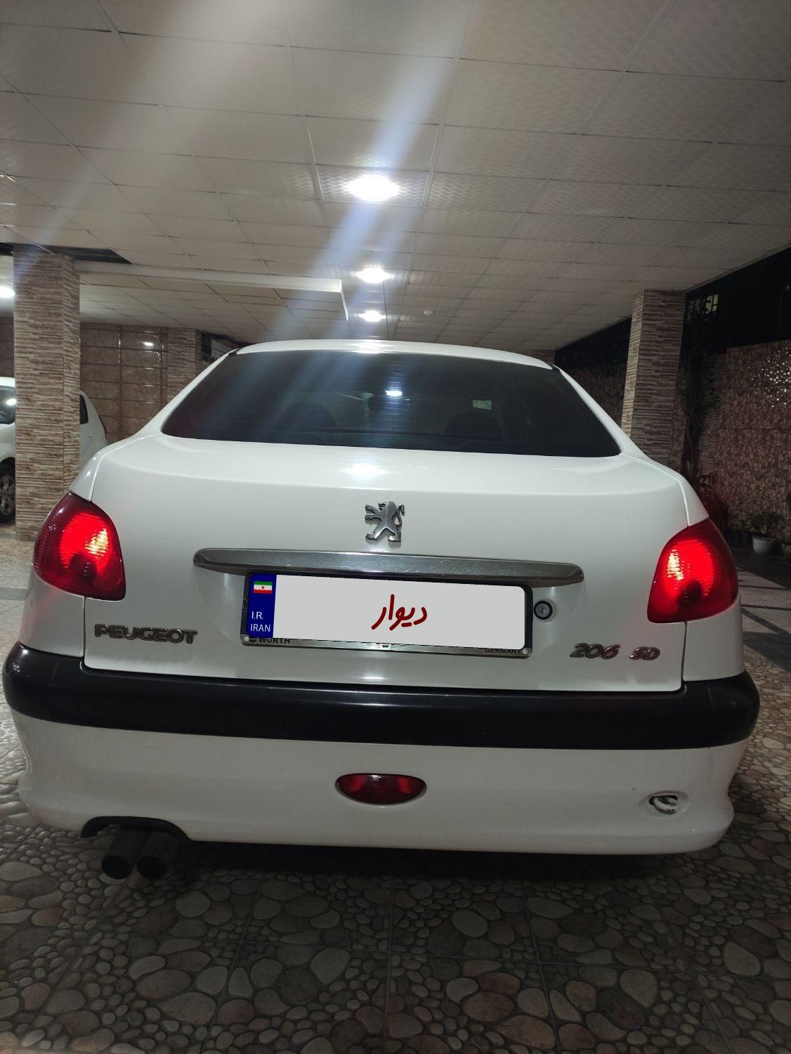 پژو 206 SD v8 - 1389